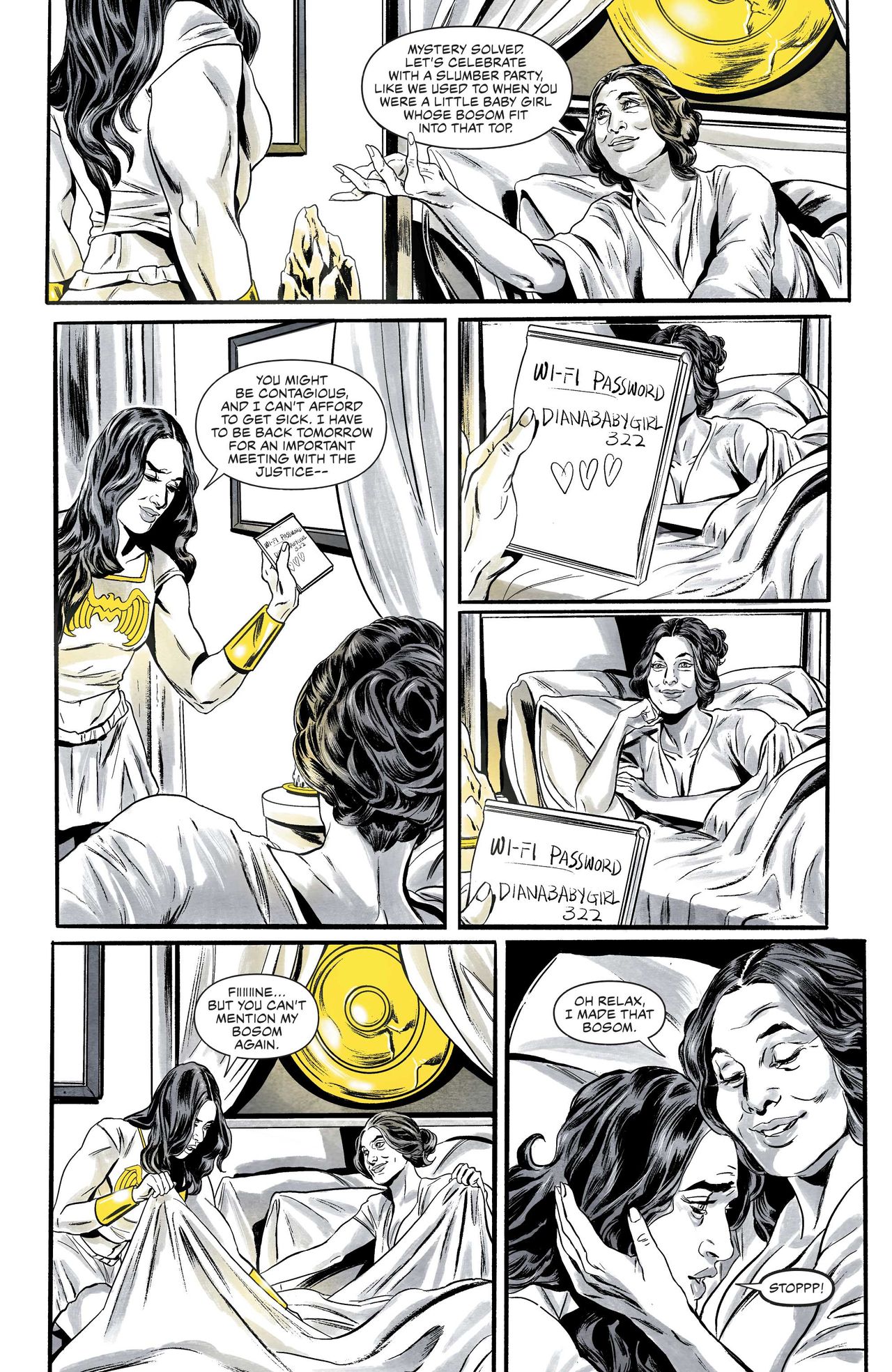 Wonder Woman: Black &amp; Gold #1