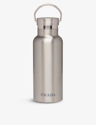 prada stainless steal water bottle for hot and cold drinks