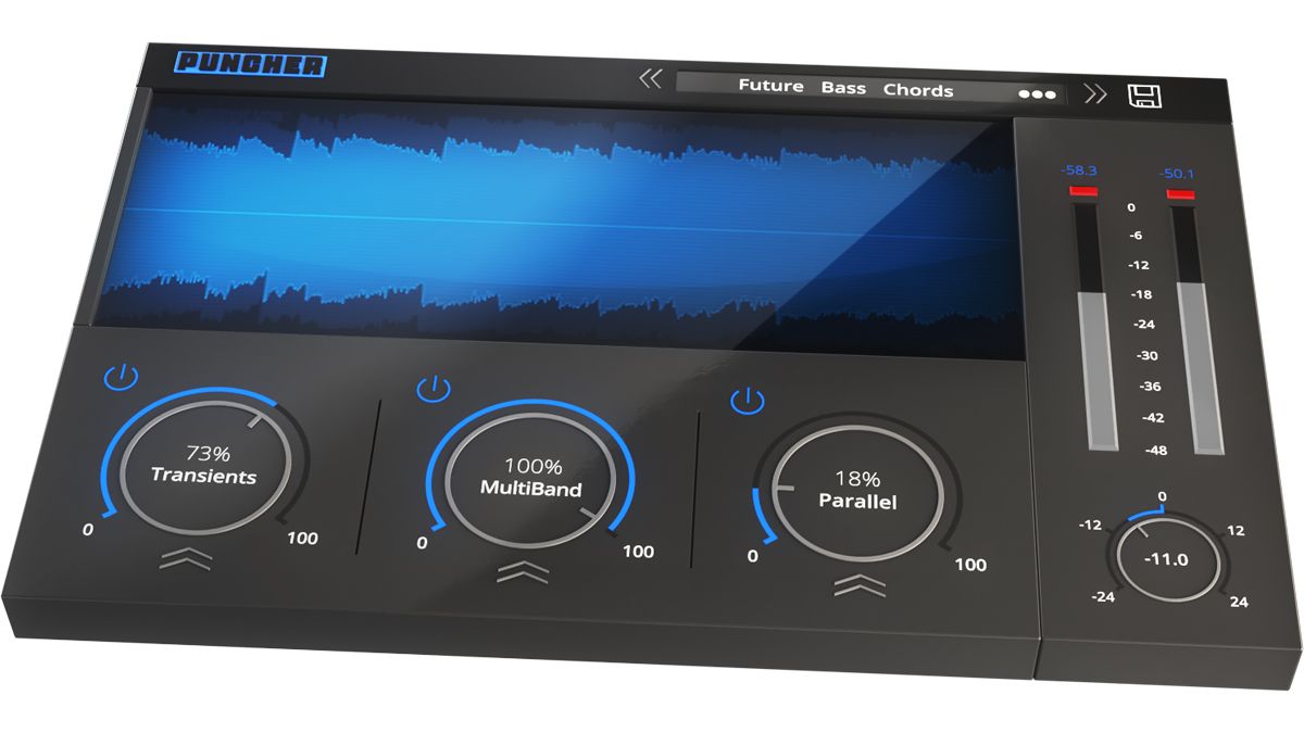 Puncher is a multiFX plugin that promises to add “intense power” to