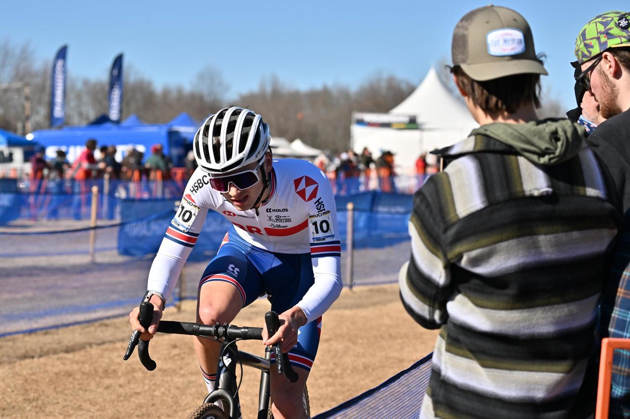 UCI Cyclocross world championships Fayetteville 2022 USA Men U23 29012022 Cameron Mason GBR photo Alex WhiteheadSW PixCVSprintCyclingAgency2022