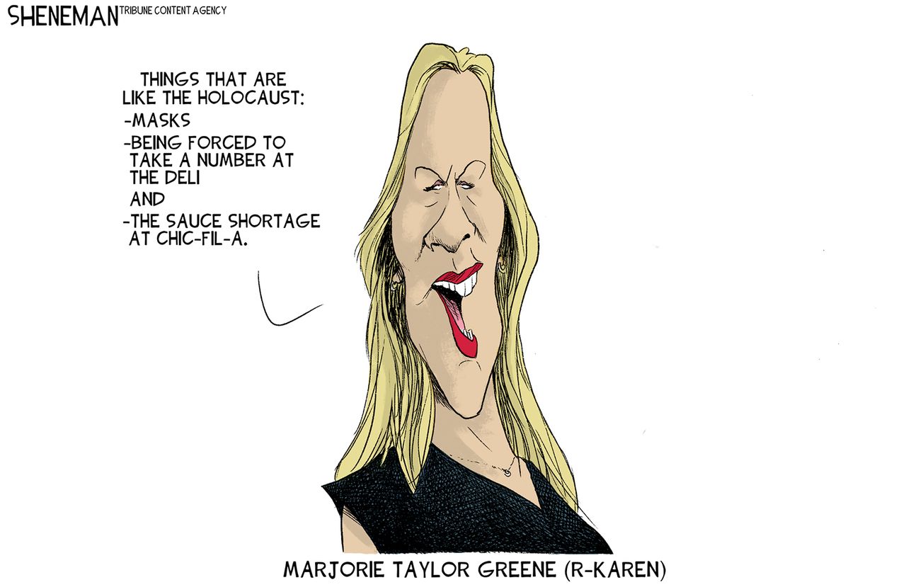 Marjorie Taylor Greene&amp;#039;s terrible comparisons