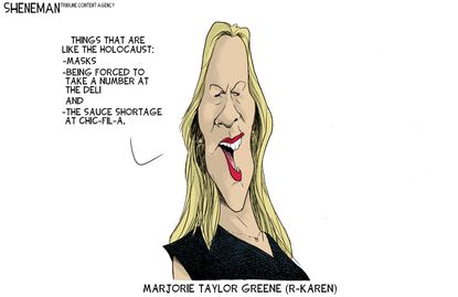 Marjorie Taylor Greene's terrible comparisons