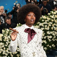 Doechii attends the 2025 Met Gala Celebrating "Superfine: Tailoring Black Style" at Metropolitan Museum of Art on May 05, 2025 in New York City. 