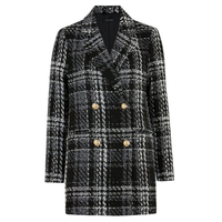 New Look Black Check Double Breasted Blazer: £45.99, £34.49 (save £11.50)&nbsp;