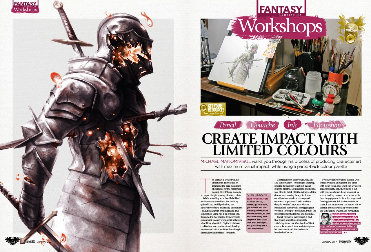 A minimal colour palette can produce maximum results, says Michael Manomivibul.