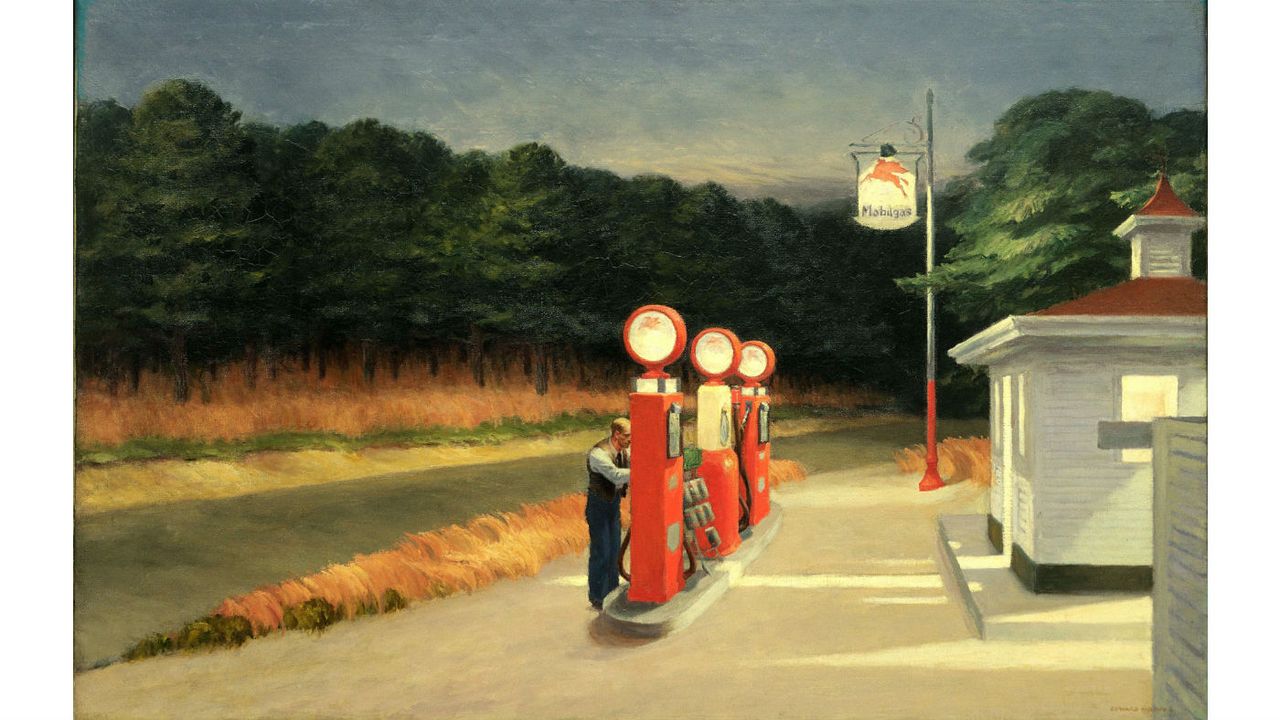 Edward Hopper, Gas, 1940