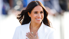 Meghan Markle pictured smiling 