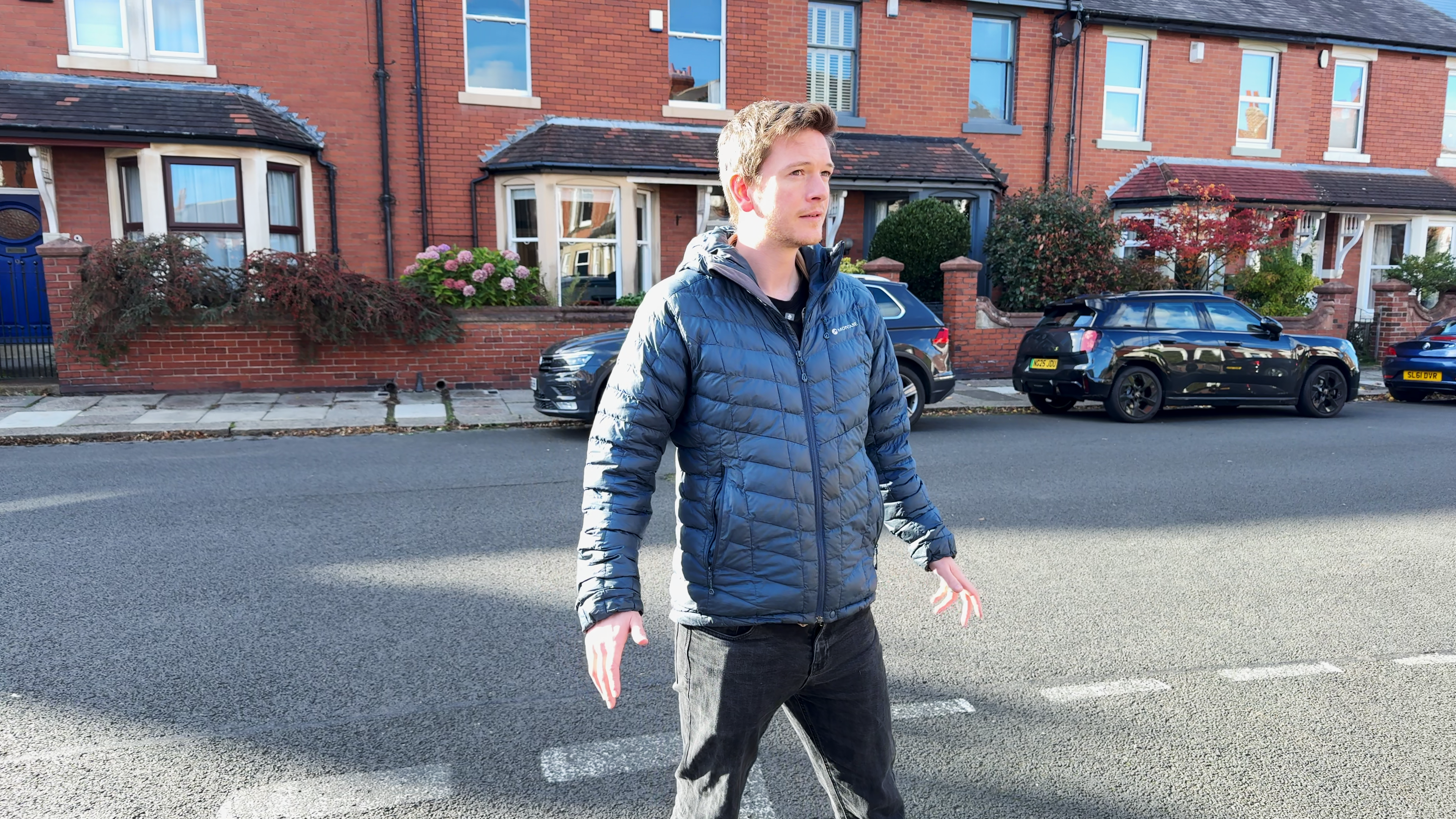 Behind the scenes on a home made horror film