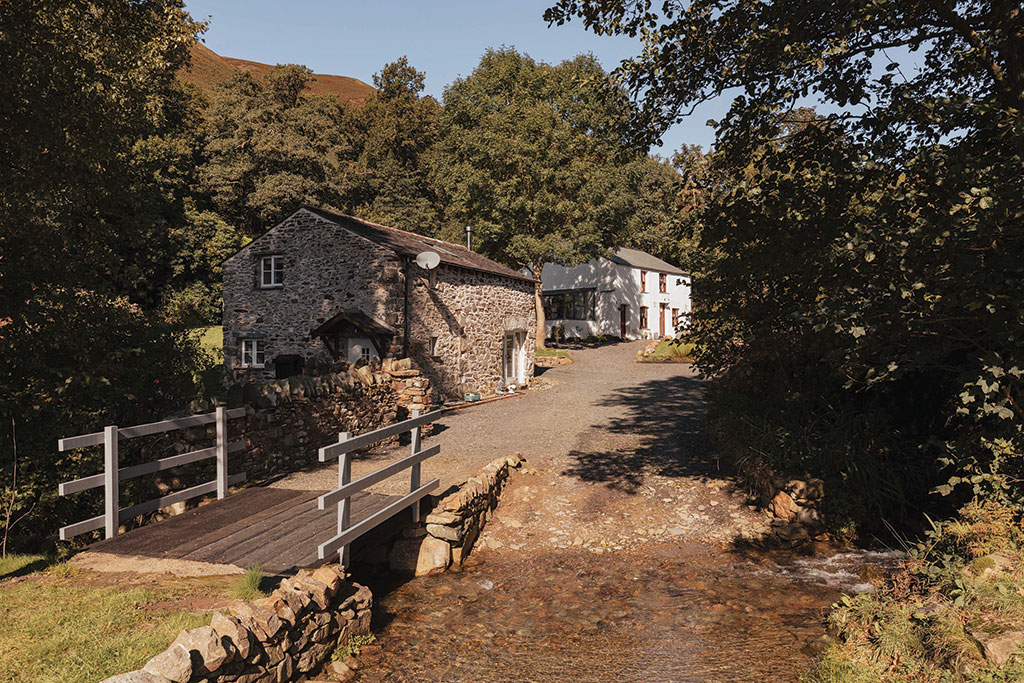 Property for sale with mountain view: Whicham Mill and Swallow Barn, Millom, Cumbria