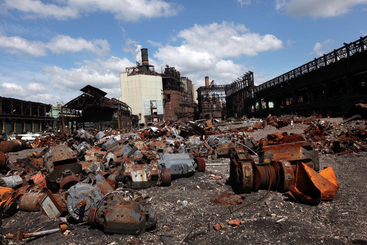 Abandoned factory.