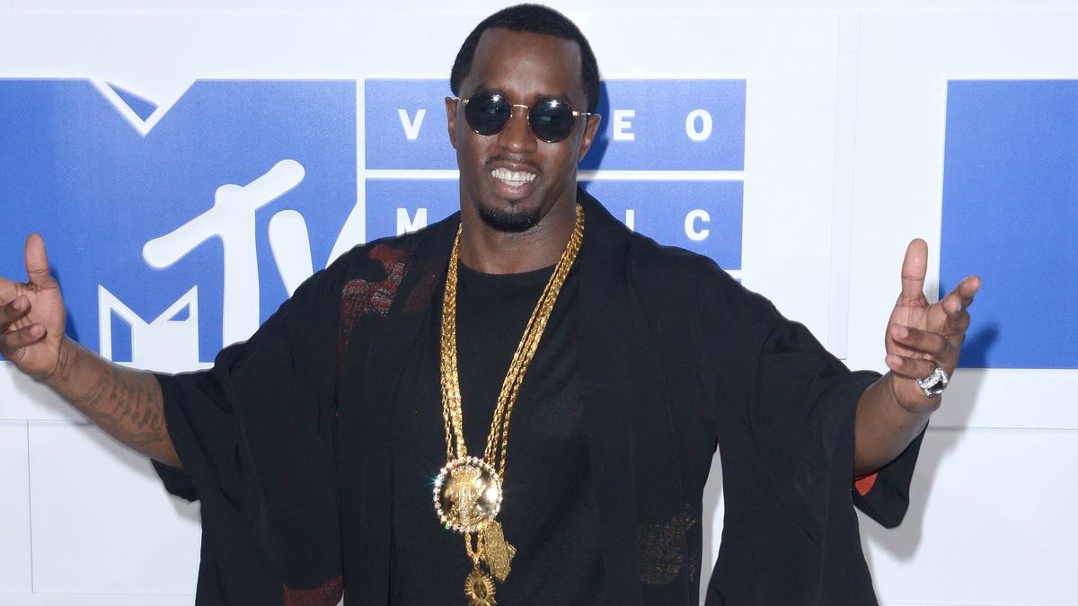 Sean Combs at the 2016 VMAs