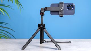 The Joby GripTight Pro Telepod against a blue background