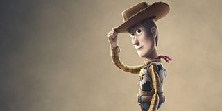 Toy Story 4 Woody's hat tip goodbye