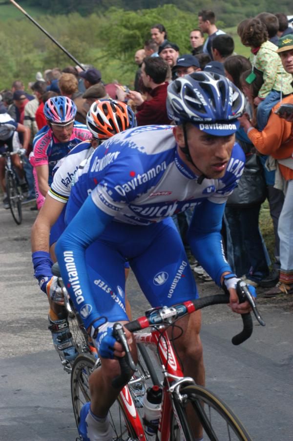 Frank Vandenbroucke raced in 2003 but was a shadow of his former self
