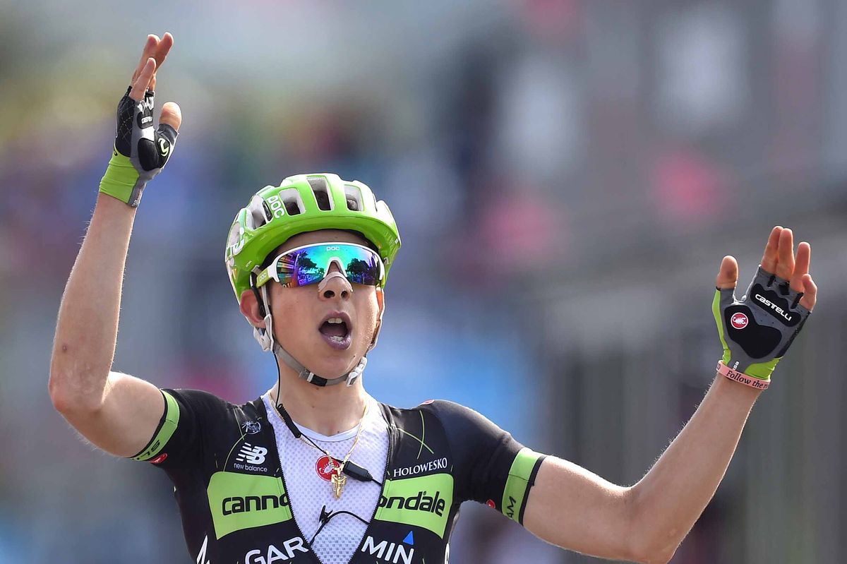 Davide Formolo (Cannondale-Garmin) wins stage 4 of the Giro d'Italia