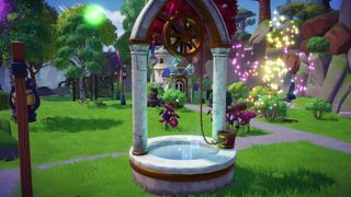 Disney Dreamlight Valley restored fast travel wishing well