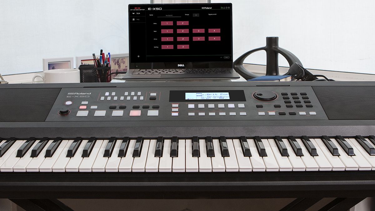 Roland’s new EX50 arranger keyboard is built for entertaining, whether you’re at home or on