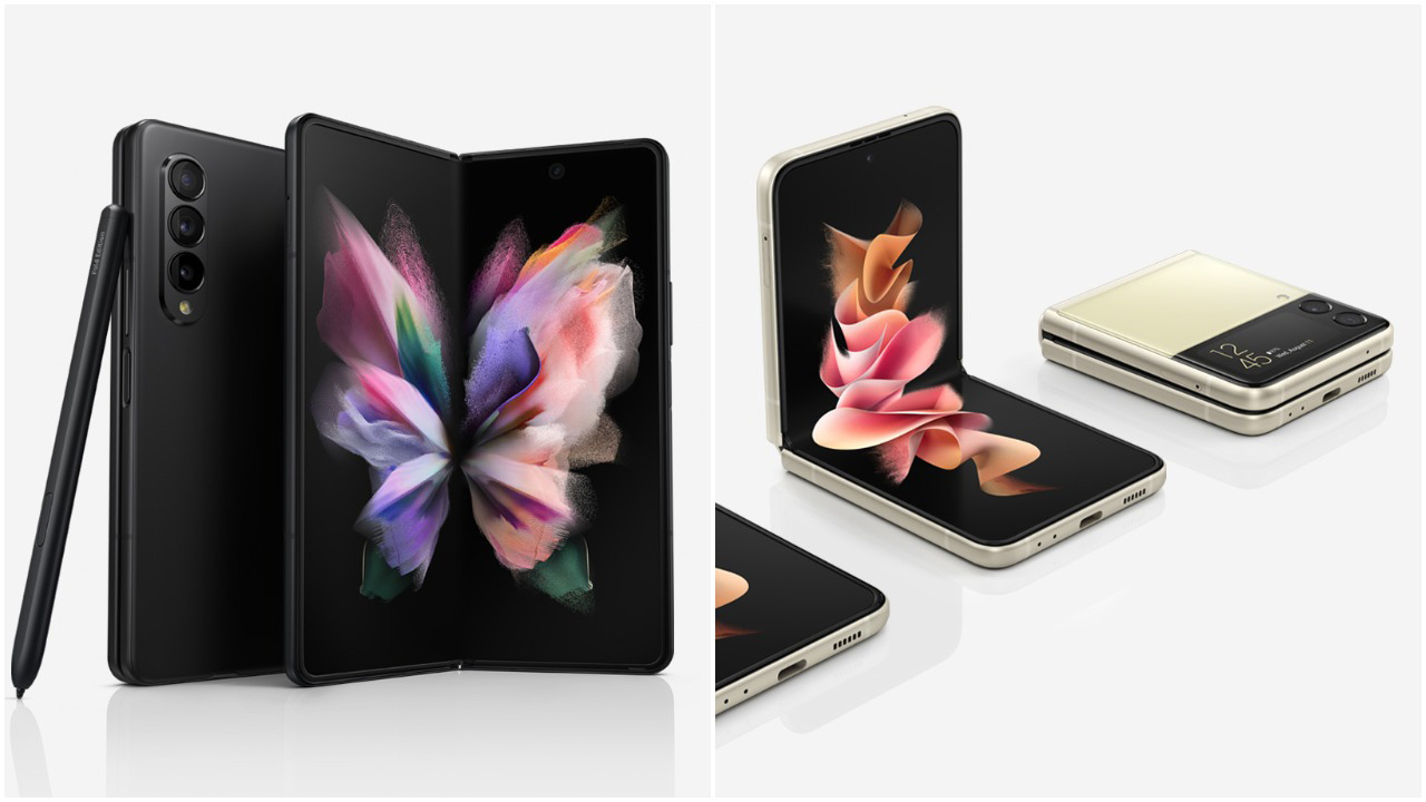 Samsung reveals latest foldable phones: the Galaxy Flip3 and Fold3