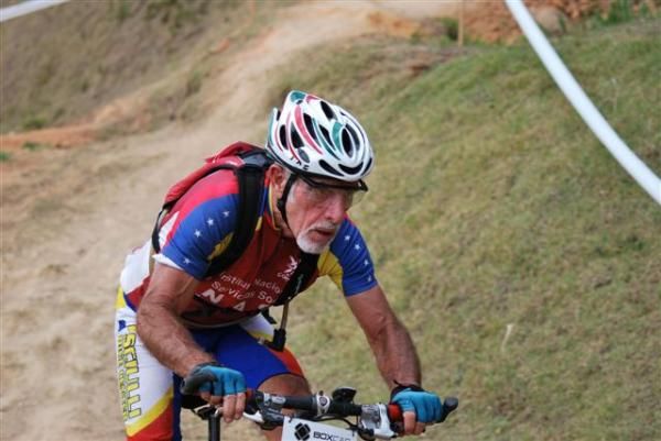 Otazo Perez Albeo Arnaldo (Venezuela) in the men's 60+ race