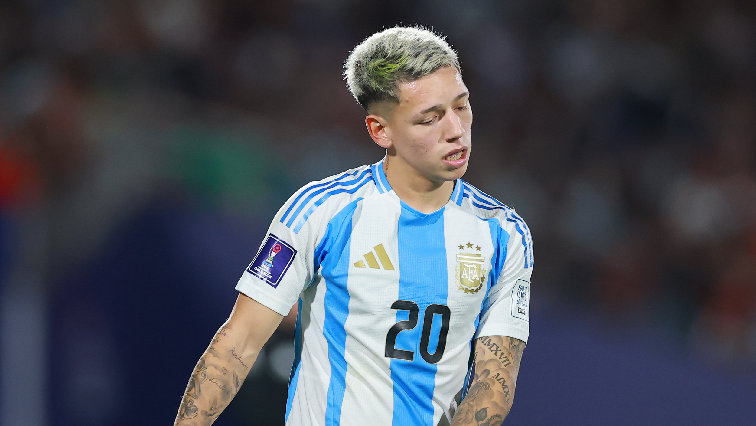 Gianluca Prestianni representing Argentina
