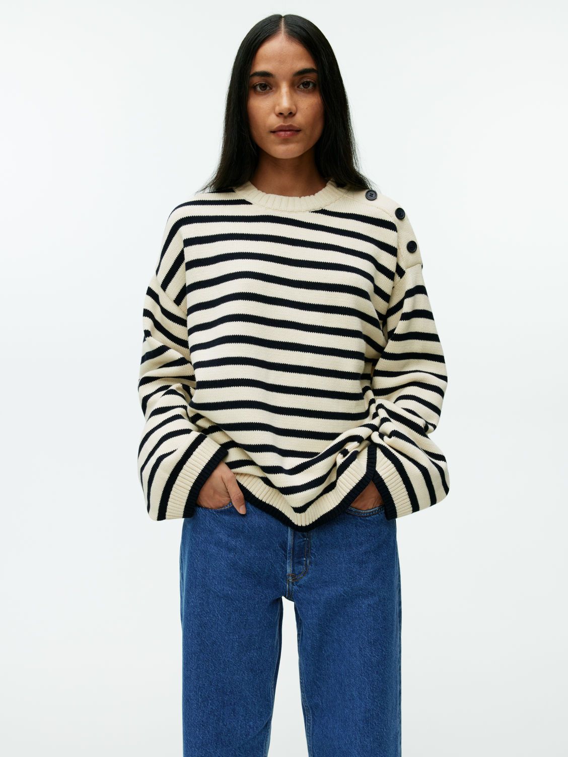 Oversized Cotton Jumper