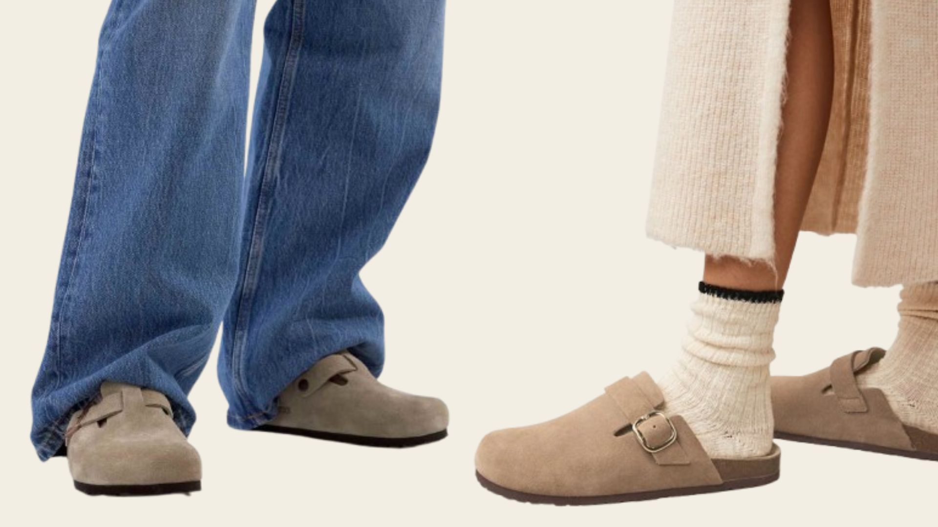 I had to double take when I saw these £38 shoes – they’re nearly identical to Birkenstock clogs