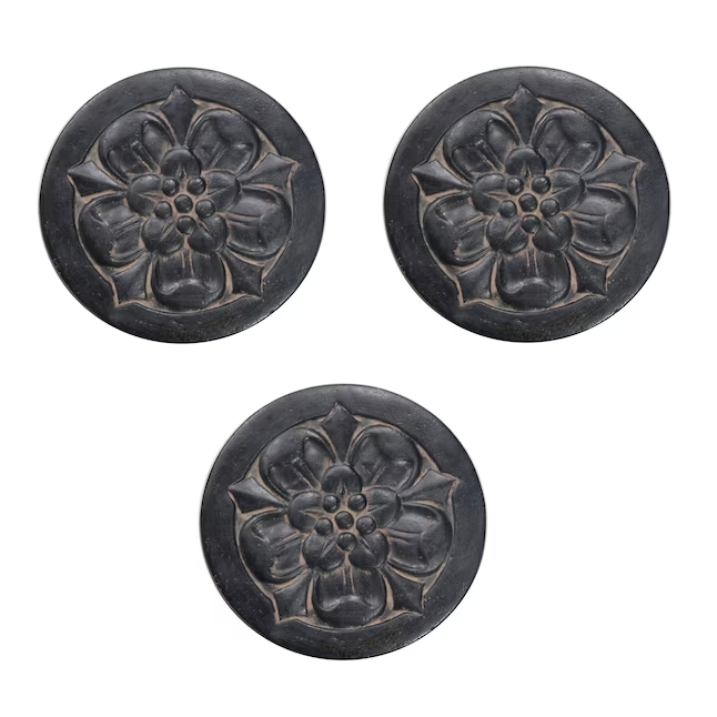 Lowe's round aged stepping stones