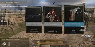 A supply drop is opened in the public space in Call of Duty WWII