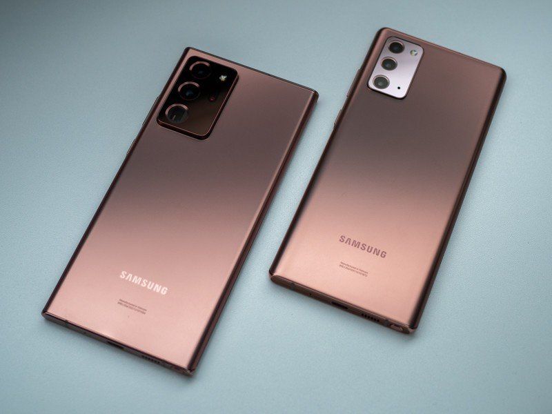 Galaxy Note 20 Ultra vs. Galaxy Note 20