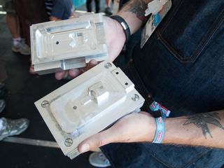 Mold an iPhone case with a Square holder