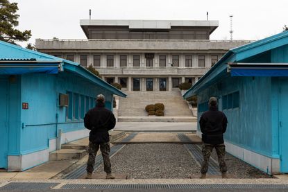 A general view of the Korean Joint Security Area