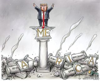 Political cartoon