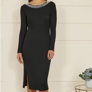 Yumi Pearl Collar Dress