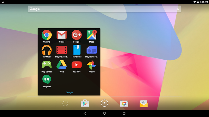 Nextbook Ares Folders