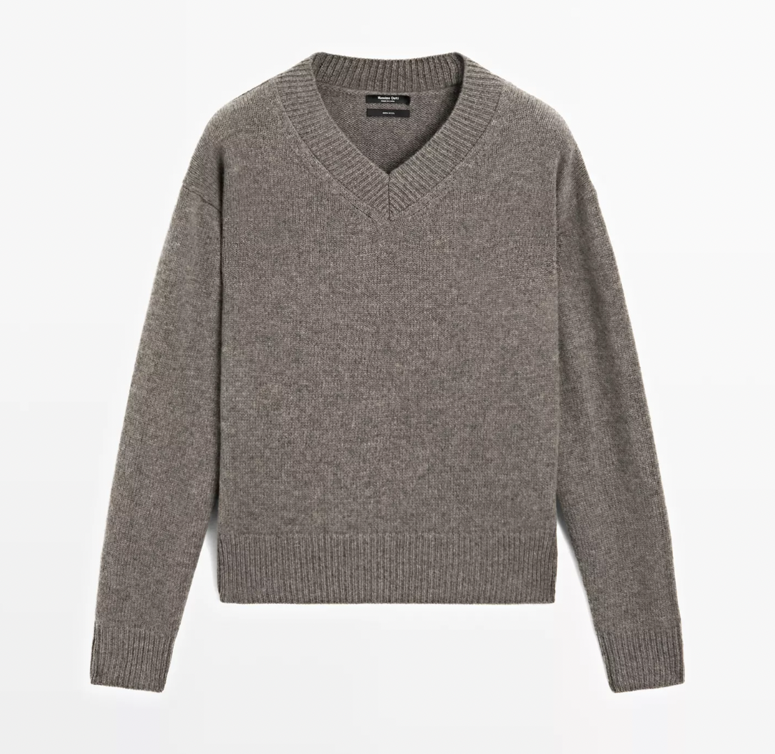 Massimo Dutti V-Neck Jumper