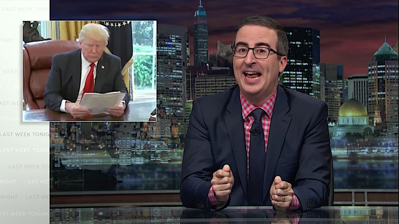 John Oliver on Trump&amp;#039;s trolling