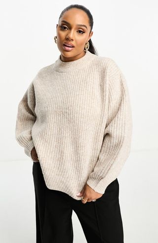 Curve Rib Sweater
