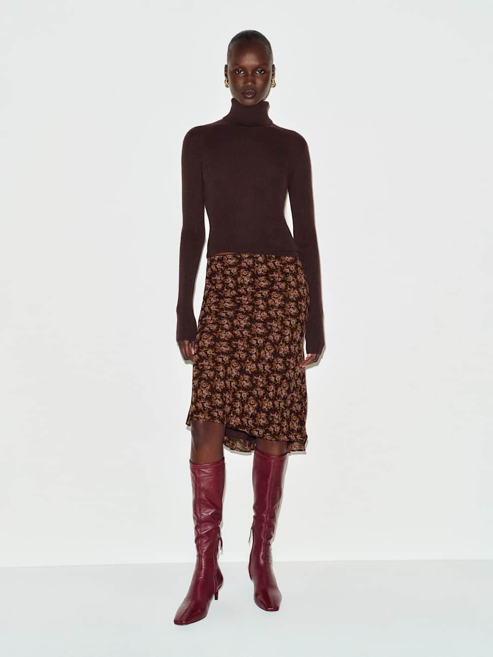 Layla Knee Length Skirt