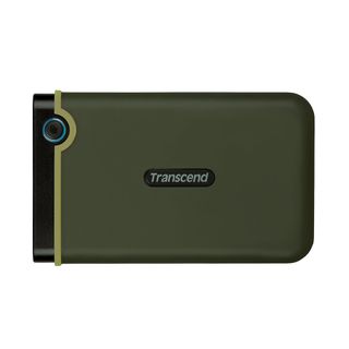 Stock photo of the Transcend StoreJet 25M3 Military Drop Tested hard drive