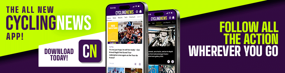 Cyclingnews app advert