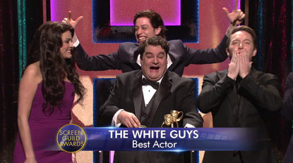 "SNL" pokes fun at the all-white Oscars
