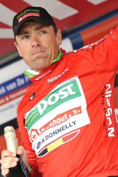 Niko Eeckhout (An Post Sean Kelly) was given the red jersey for the sprint classification.
