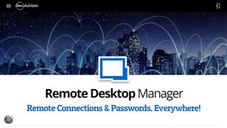 Remote Desktop Manager website screenshot