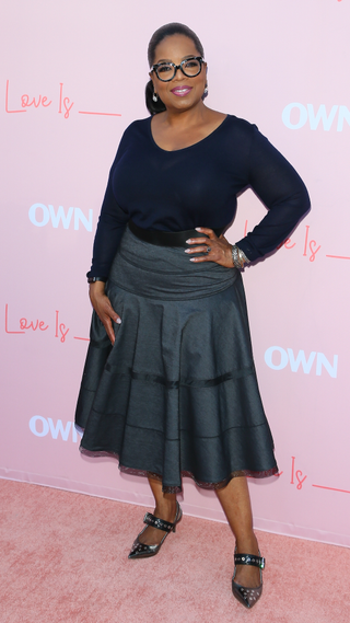 Oprah Winfrey attends the Los Angeles premiere of OWN's 'Love Is_' held at NeueHouse Hollywood on June 11, 2018 in Los Angeles, California