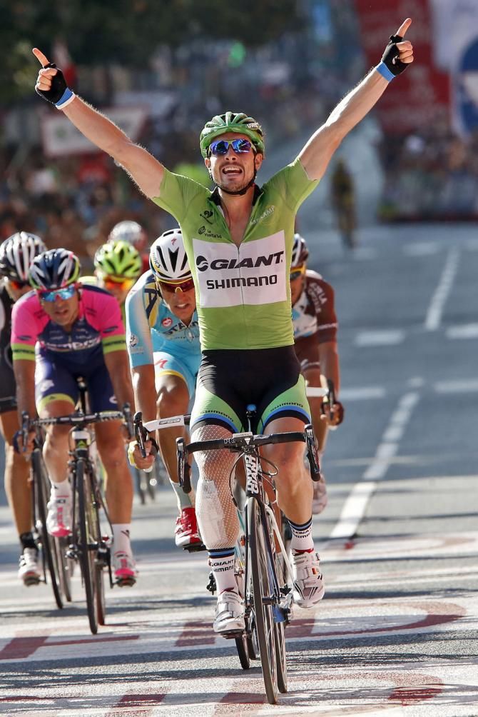 John Degenkolb (Giant-Shimano) wins stage 12 of the Vuelta a Espana