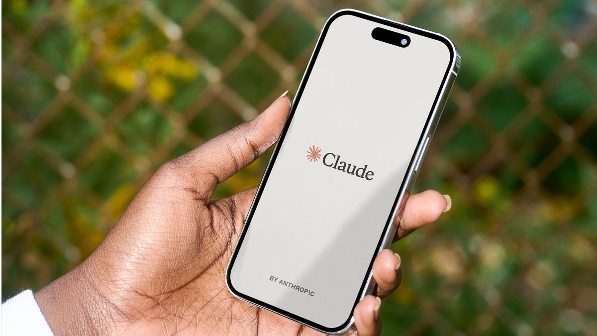 Claude on phone
