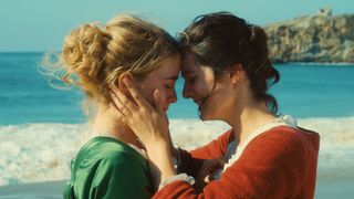 Adèle Haenel as Héloïse and Noémie Merlant as Marianne, in Céline Sciamma's 'Portrait of a Lady on Fire'