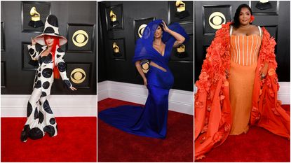 Doja Cat on the grammys 2023 red carpet