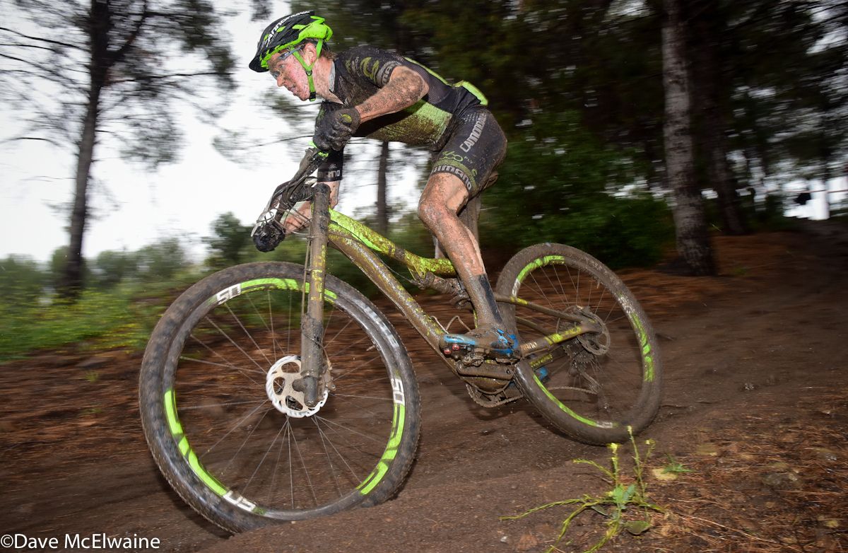 Keegan Swenson (Cannondale) riding to a 13th place finish
