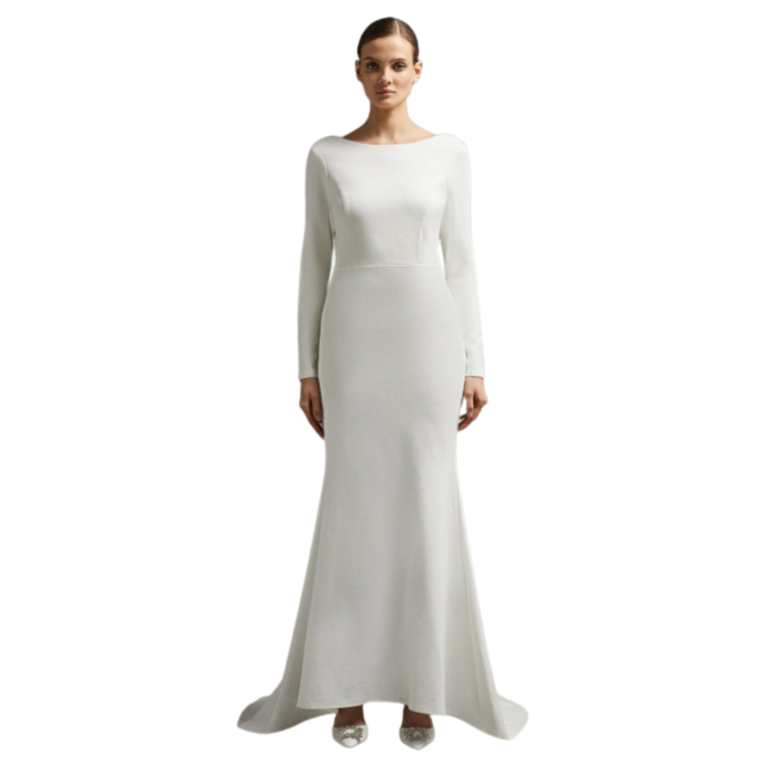 maxi evening dresses lace Ever-Pretty Top Picks White Formal Dresses main image 1